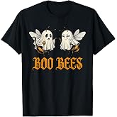 Boo Bees Funny Couples Cute Ghost Halloween Costume Pun T-Shirt