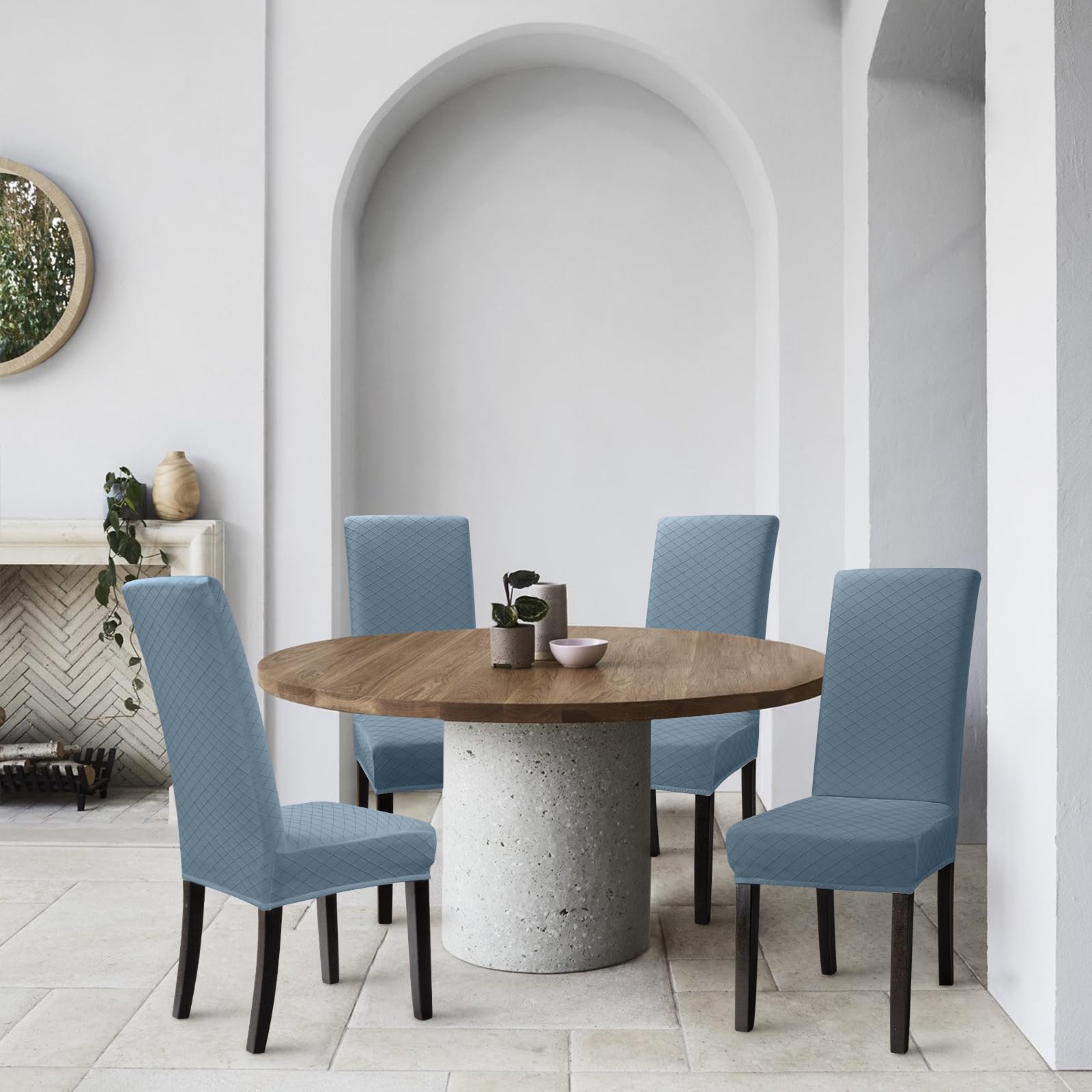 Copertura per panca da pranzo, fodera elasticizzata in jacquard, protezione per panca rettangolare, versione estesa, per sala da pranzo, camera da letto, soggiorno, cucina, XS, F
