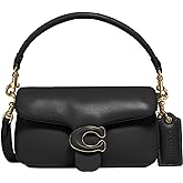 COACH womens Leather Covered C Closure Pillow Tabby Shoulder Bag 18