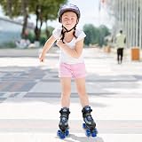Nattork Adjustable Kids Roller Skates with Light Up Wheels view 7