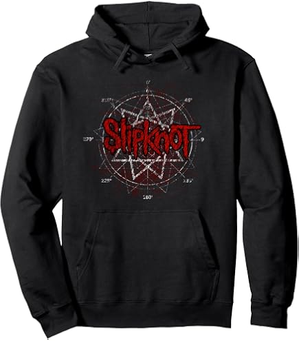 Amazon.com: Official Slipknot Self Titled Pullover Hoodie