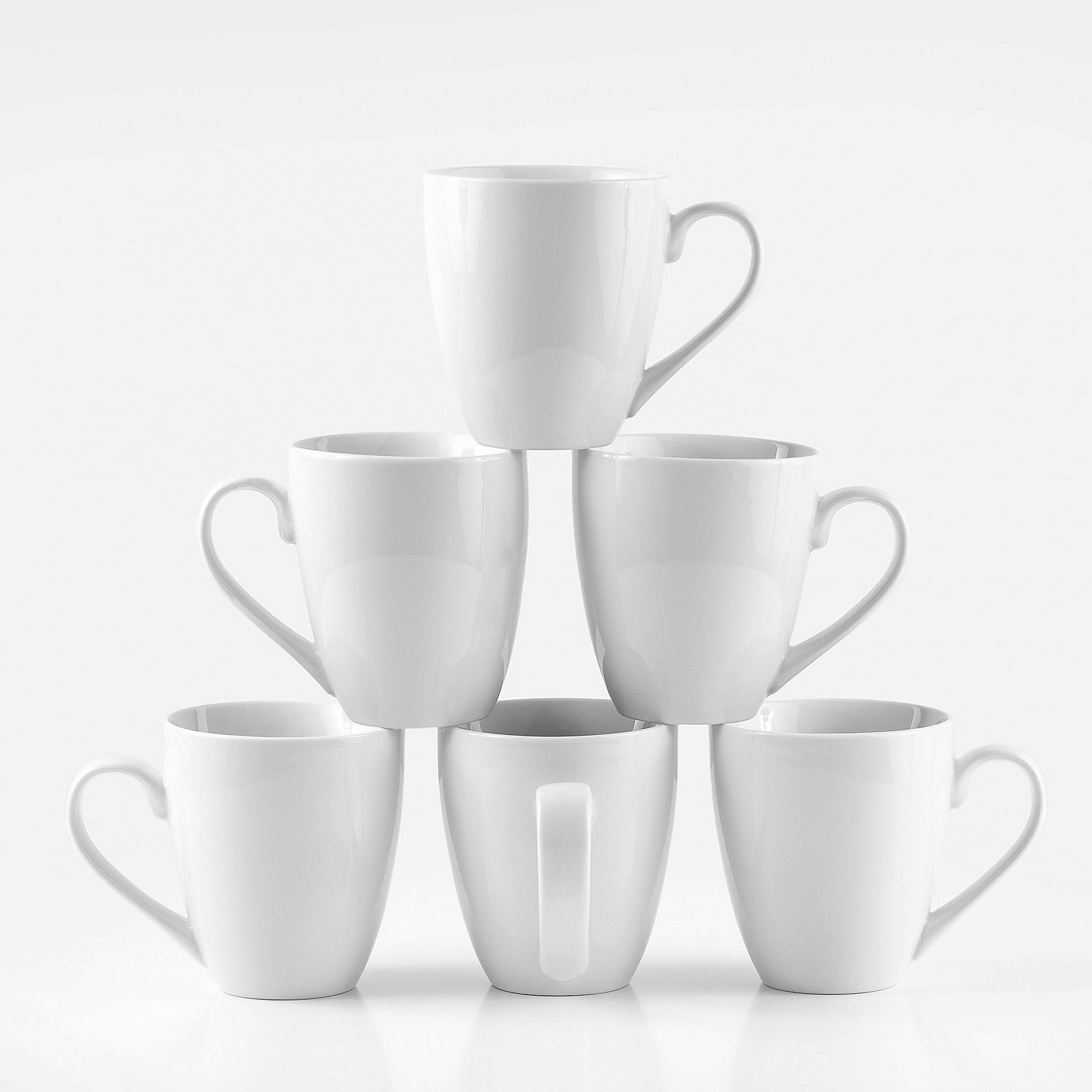 Photo 1 of Amuse- Professional Barista Cozy Collection Mug for Coffee or Tea- Set of 6 (Large- 16 oz.)
