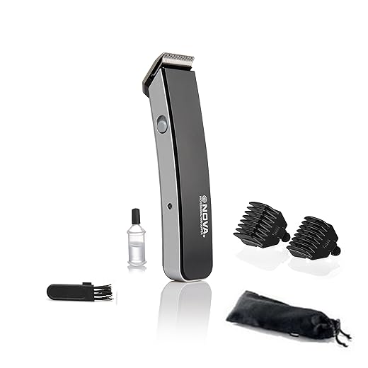Nova NHT-1045 Rechargeable Cordless Beard Trimmer for Men