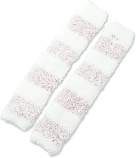 Amazon ジェラート ピケ ジェラートメランジ3ボーダーレッグウォーマー Pwgs5762 レディース Pnk F ソックス 通販
