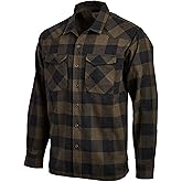 Vertx Canyon Valley Mens Tactical Flannel Shirt Long Sleeve CCW Outdoor Work Shirts with Pockets, Hiking Hunting Gear