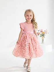 Toddler Girl Tulle Dress Summer Ruffle Sleeveless