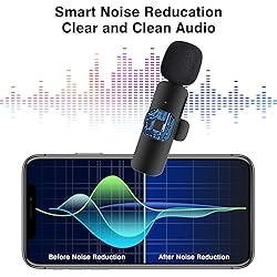 Professional Wireless Lavalier Lapel Microphone for