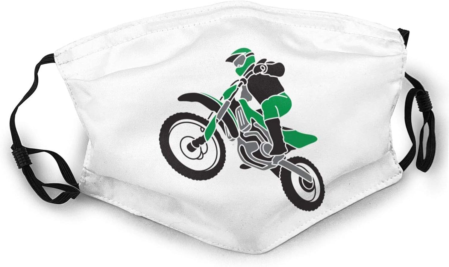 Motocross Dirt Bike Unisex Adult Anti Dust Face Mask Reusable Mouth