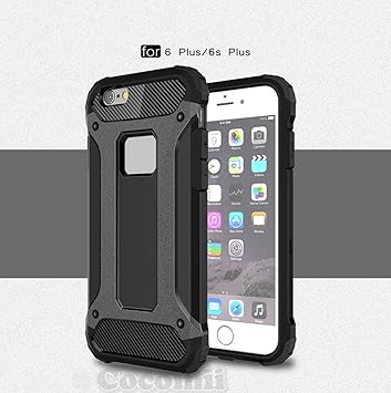 Cocomii Commando Armor iPhone 6S Plus/6 Plus Funda Nuevo [Robusto] Táctico Sujeción Antipolvo Antichoque Caja [Militar Defensor] Cuerpo Completo Case Carcasa for Apple iPhone 6S Plus/6 Plus (C.Black): Amazon.es: Electrónica