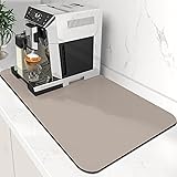 WISELIFE Coffee Mat Super Absorbent Dish Drying Mat