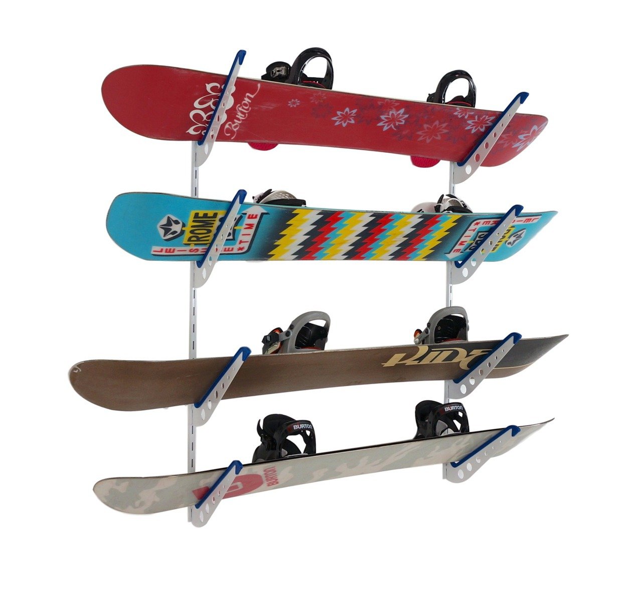 Outdoor Recreation StoreYourBoard Horizontal Multi Ski Wall Rack Home