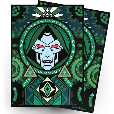 magic card sleeves amazon Amazon.com: Katomula 100 MTG Card Sleeves with 100 Inner Sleeve, Textured Back Art Sleeves, Fit Standard Size Cards