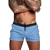 COOFANDY Men's Swim Trunk Quick Dry Swimwear Mesh Lining Bathing Suit Swimsuit Board Beach Sport Short