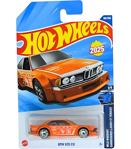 Amazon.com: Hot Wheels BMW 635 CSi [Black & Gold], Wild Widebody 1