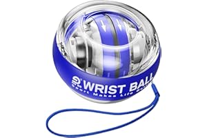 JIN BD Wrist Trainer Ball Auto-Start Gyroscopic Forearm Exerciser Gyro Ball for Strengthen Arms, Fingers, Bones and Muscles