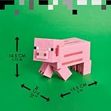 Paladone Minecraft Pig Money Bank Officially Licensed 19cm Kids Gift view 3