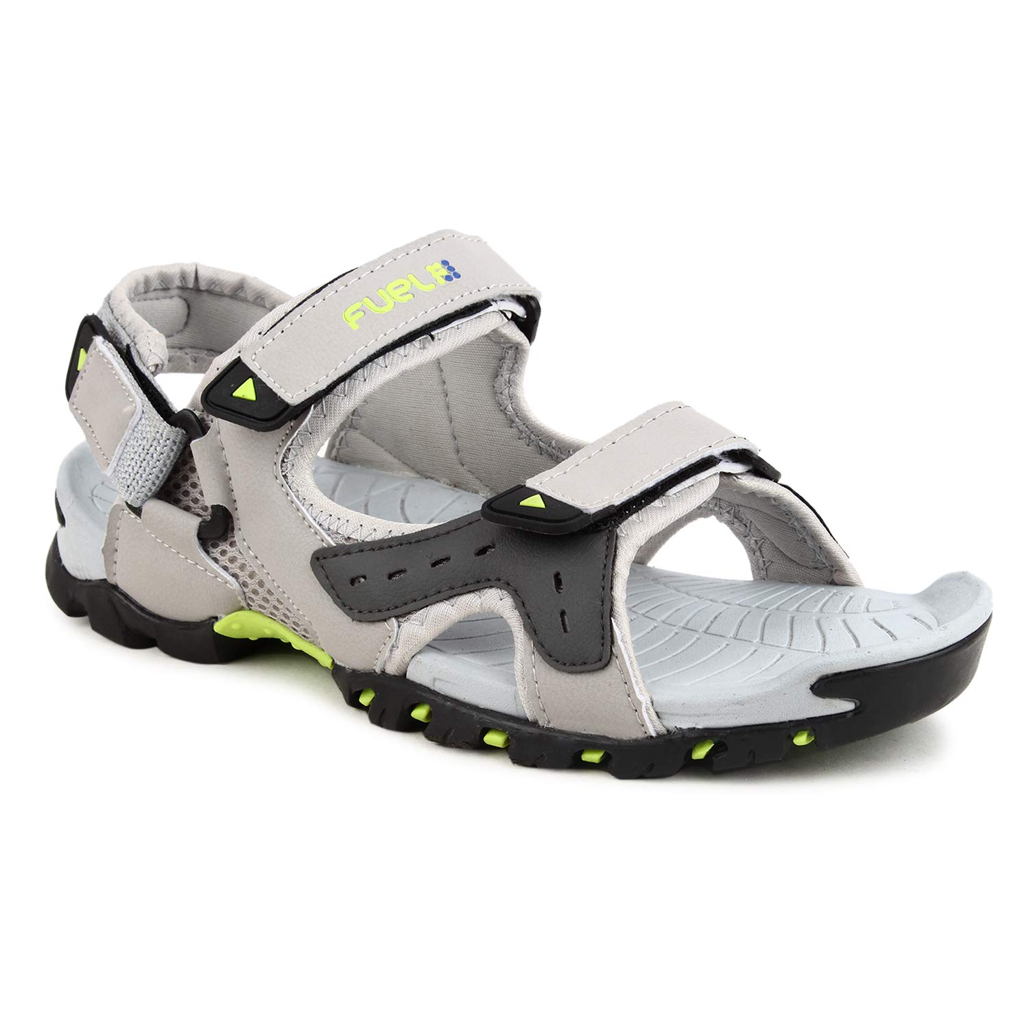 FUEL Men's Boy's Fashion Comfort Grey Green Phylon Sole Sports Sandals