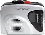 Groov-e Portable Cassette Player Recorder AM FM Radio Speaker Mic 3.5mm Jack view 3
