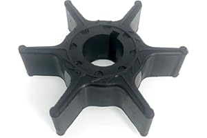 KUNOANZ 63V-44352-01-00 Water Pump Impeller For Yamaha 8 9.9 15 20 HP 2/4 Stroke Outboard For Sierra 18-3040 63V-44352-00-00 8HP 9.9HP 15HP 20HP 2 Cylinder T8 T9.9 F9.9 F15 F20 For Mallory 9-45607 1996-2020