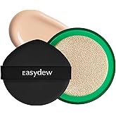 Easydew Mela B Toning Ampoule Cushion Refill - 2-in-1 Korean Skin Care & Face Beauty Makeup - Age-Defying Full Coverage Cushion Foundation with Niacinamide & Hyaluron-Vital C 0.45 oz (#19 Sand)