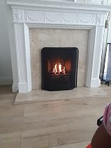 Unibos Fireplace Guard Spark Guard Fire Screen Single Panel Black view 6