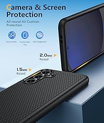 FNTCASE for Samsung Galaxy S24-FE Case: Dual Layer