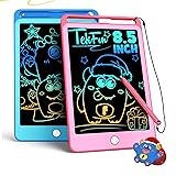 TEKFUN 2 Pack LCD Writing Tablet for Kids, 8.5 Inch