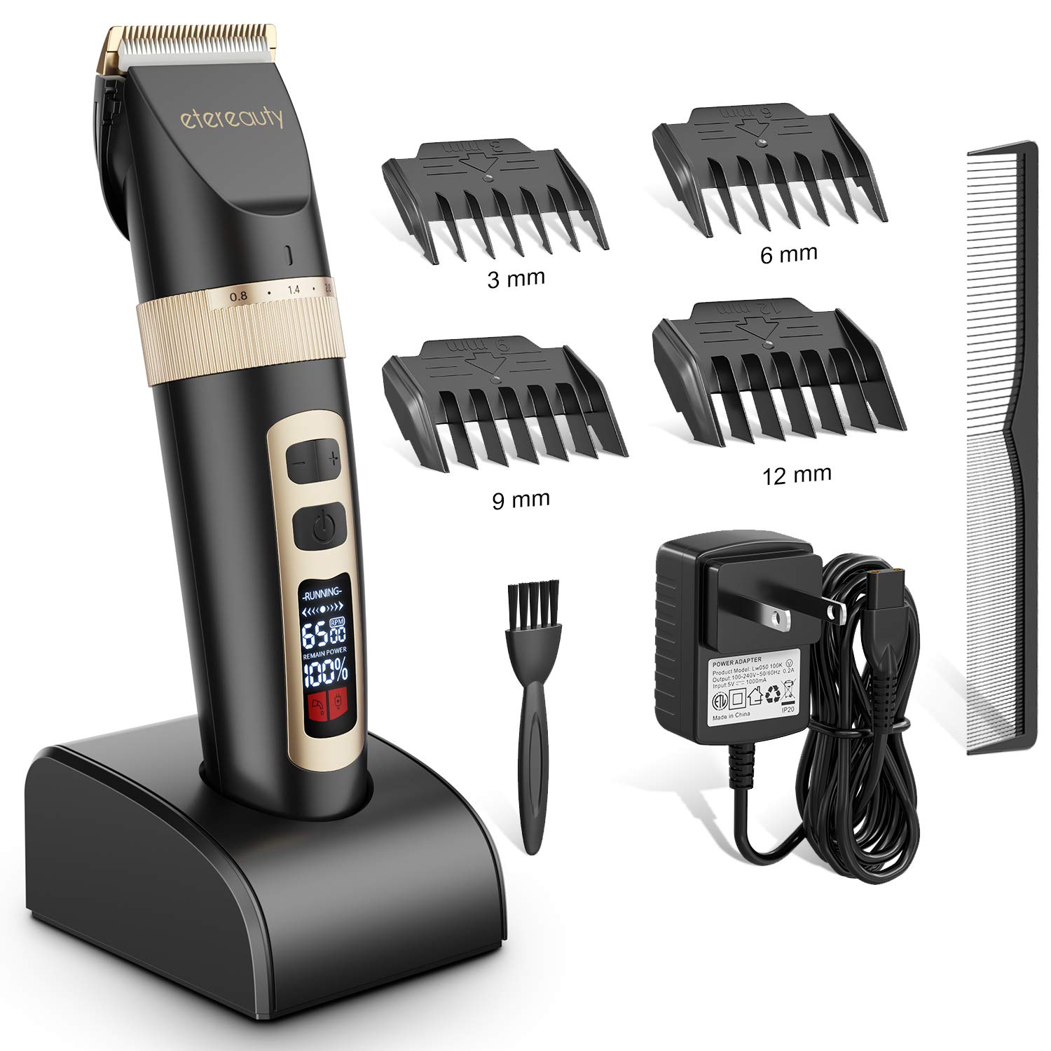 Hair Trimmer For Men Etereauty Cordless Hair Clippers Grooming