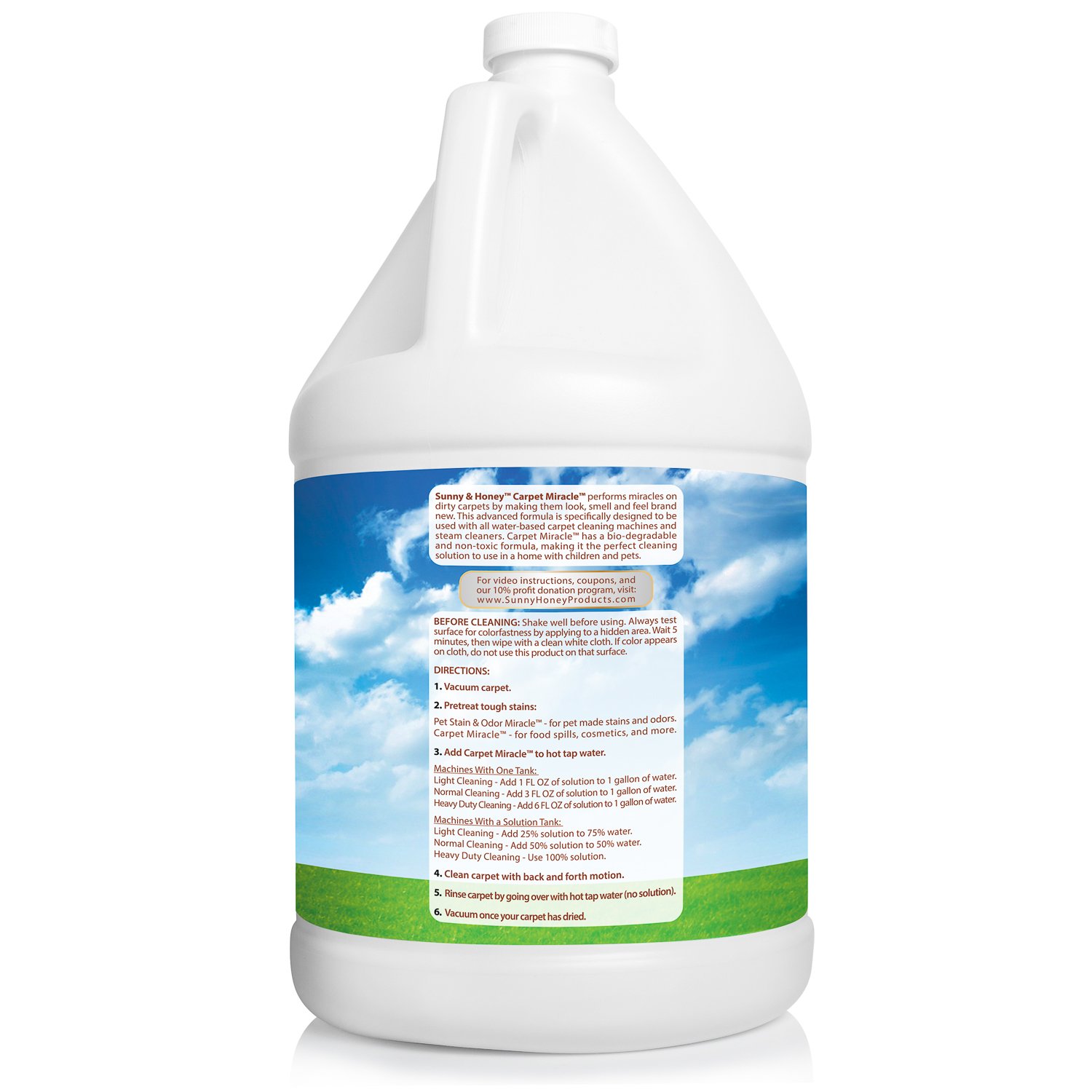 Carpet Miracle Carpet Cleaner and Deodorizer Solution for Hoover