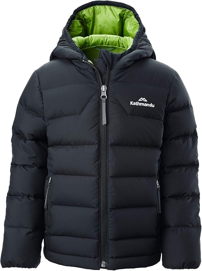Kathmandu Epiq Kids Down Puffer Warm Outdoor Winter Jacket