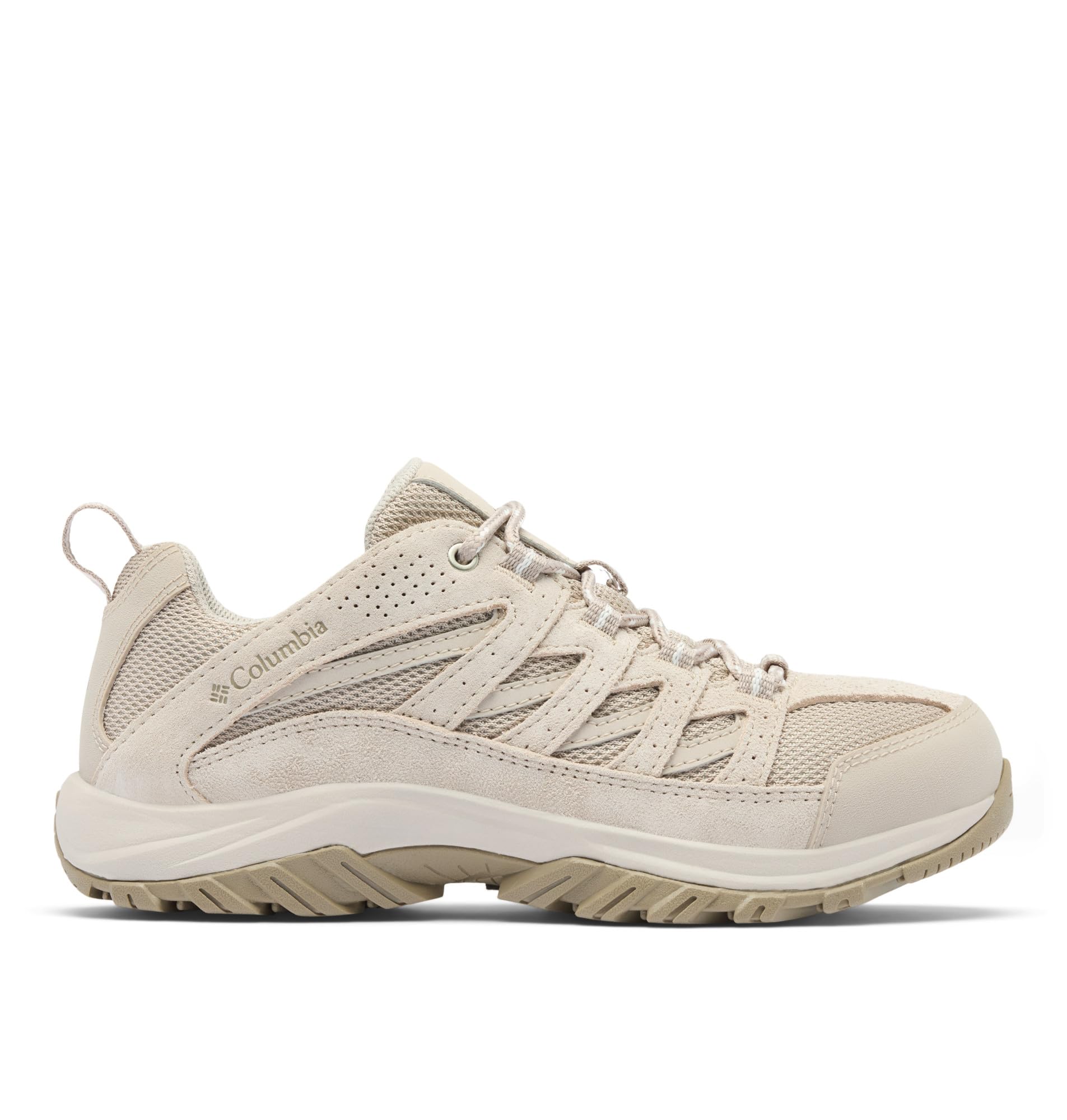 Columbia Women's Crestwood Hiking Shoe, Soft Taupe/Pebble, 11 Wide Image