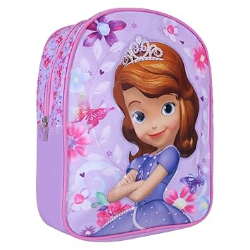 Rucksack für Kinder Sofia die Erste - Schulranzen für Kleine Mädchen - Schulrucksack für Schule und Kindergarten mit Verstell