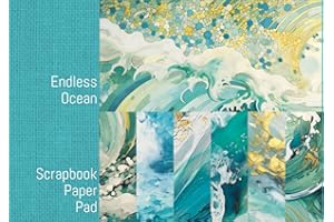 Endless Ocean Scrapbook Paper Pad: 48 co-ordinating designs for scrapbooking, junk journals, decoupage and all kinds of paper