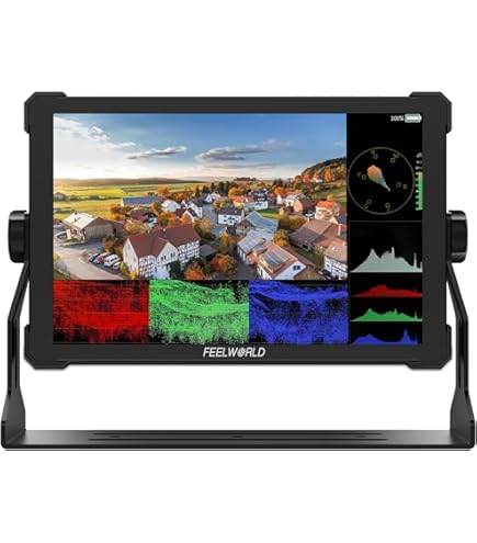 FEELWORLD LUT11S 10.1インチモニター FEELWORLD LUT11S 10.1 Inch Camera Field Monitor 3G-SDI 4K