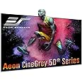 Elite Screens Aeon CineGrey 5D 135” Fixed Frame ALR Projector Screen 16:9 – Edge-Free, Ceiling & Ambient Light Rejection, Wall-Mounted, Standard Throw Compatible for Home Theater, AR135DHD5