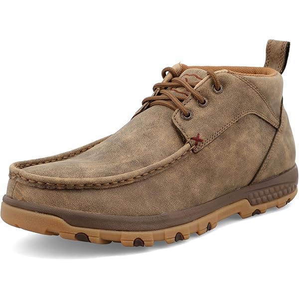 靴 WORKER MOC Amazon.com: Twisted X Men's Work Chukka Driving Moc, Moc Toe