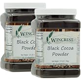 WinCrest Black Cocoa Powder - 2.5 Lb Tub (Pack of 2)