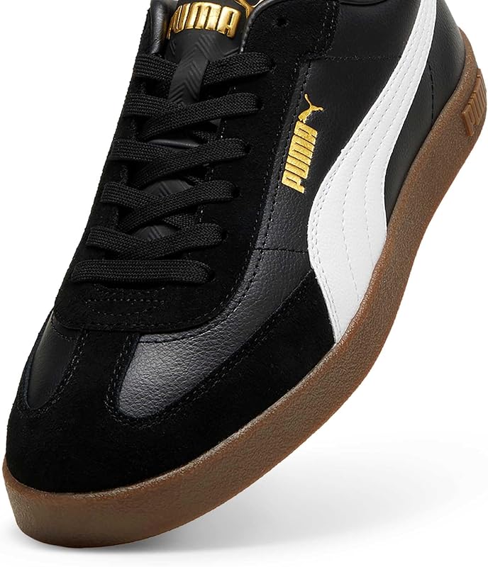 Unisex Adults Club II Era Sneaker, Puma Black-Puma White-Puma Gold, 43 EU — foto 7 di 8