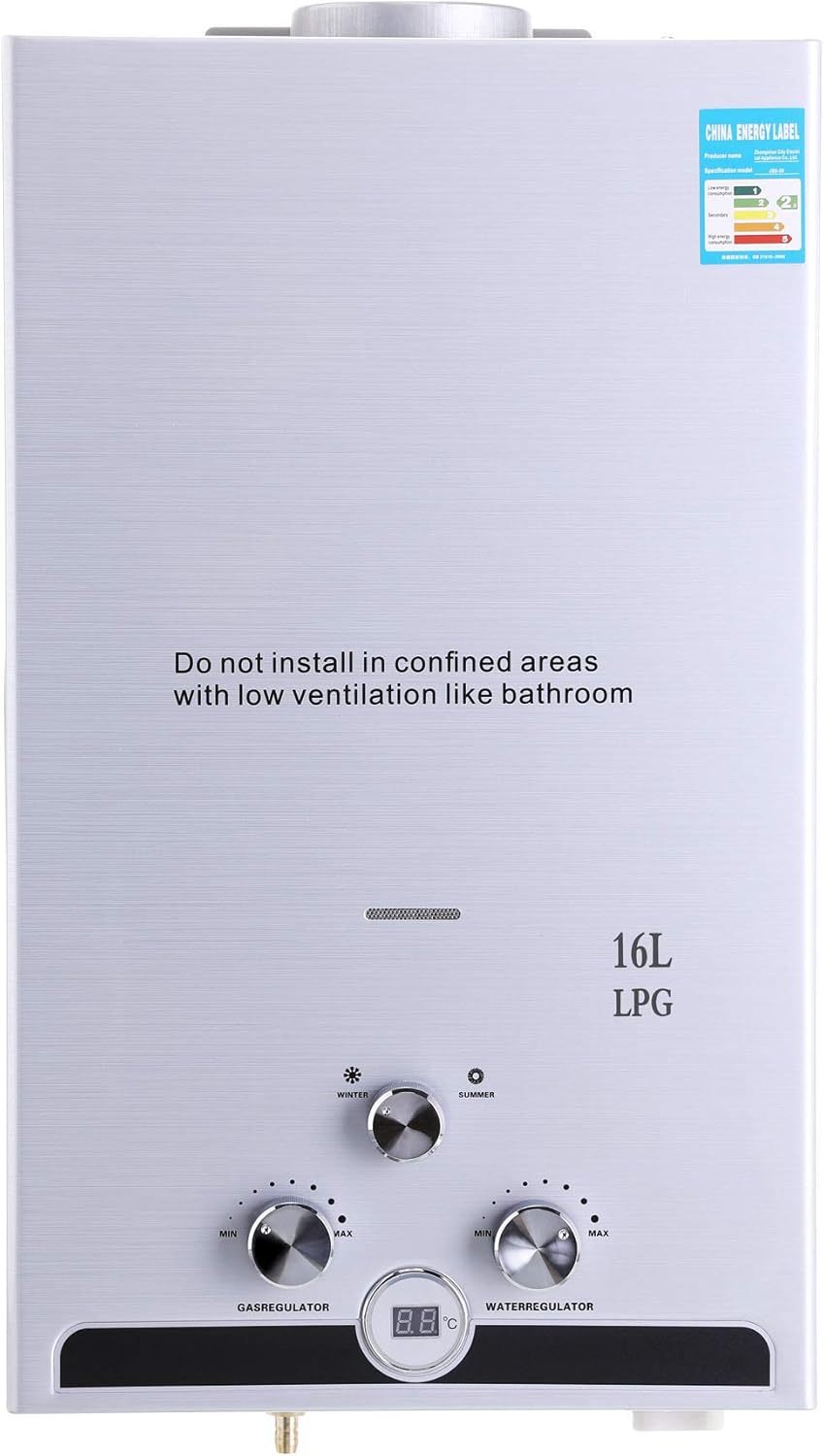 rv scaldabagni senza serbatoio