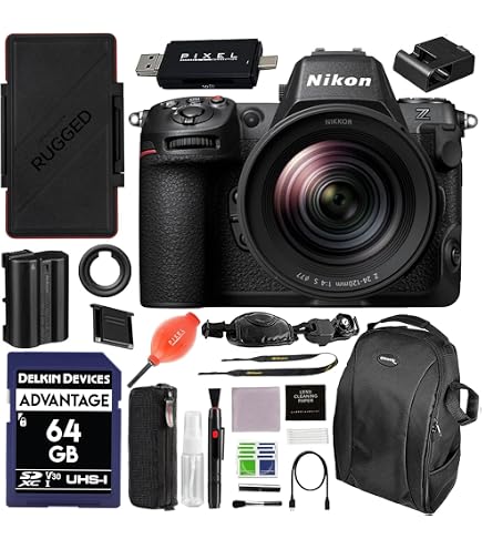 Amazon.com : Nikon Z 8 Mirrorless Camera w/NIKKOR Z 24-120mm f/4 S