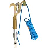 JA-34 Big Mouth Pruner Kit &ndash; Pole Pruner with 1.75-Inch Cutting Capacity, Universal Hot Stick Adapter, Easy Blade Replacement and Sharpening, Heavy-Duty Garden Tool