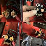 Spares2go Solenoid Starter Switch 4 Pole Relay 12V for Countax Westwood Ariens view 4