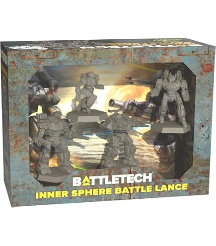 BattleTech | Miniatures | Gray Death Legion Heavy Battle Lance | Expansion | Miniature Game | Catalyst Game Labs | Ages 14