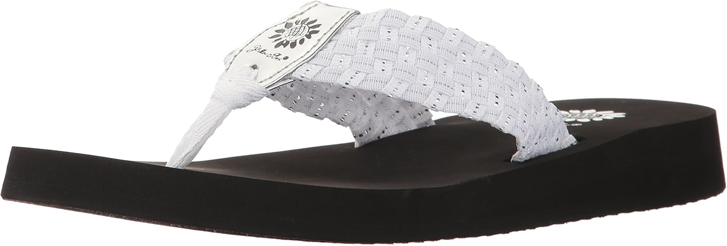 yellow box perri flip flops