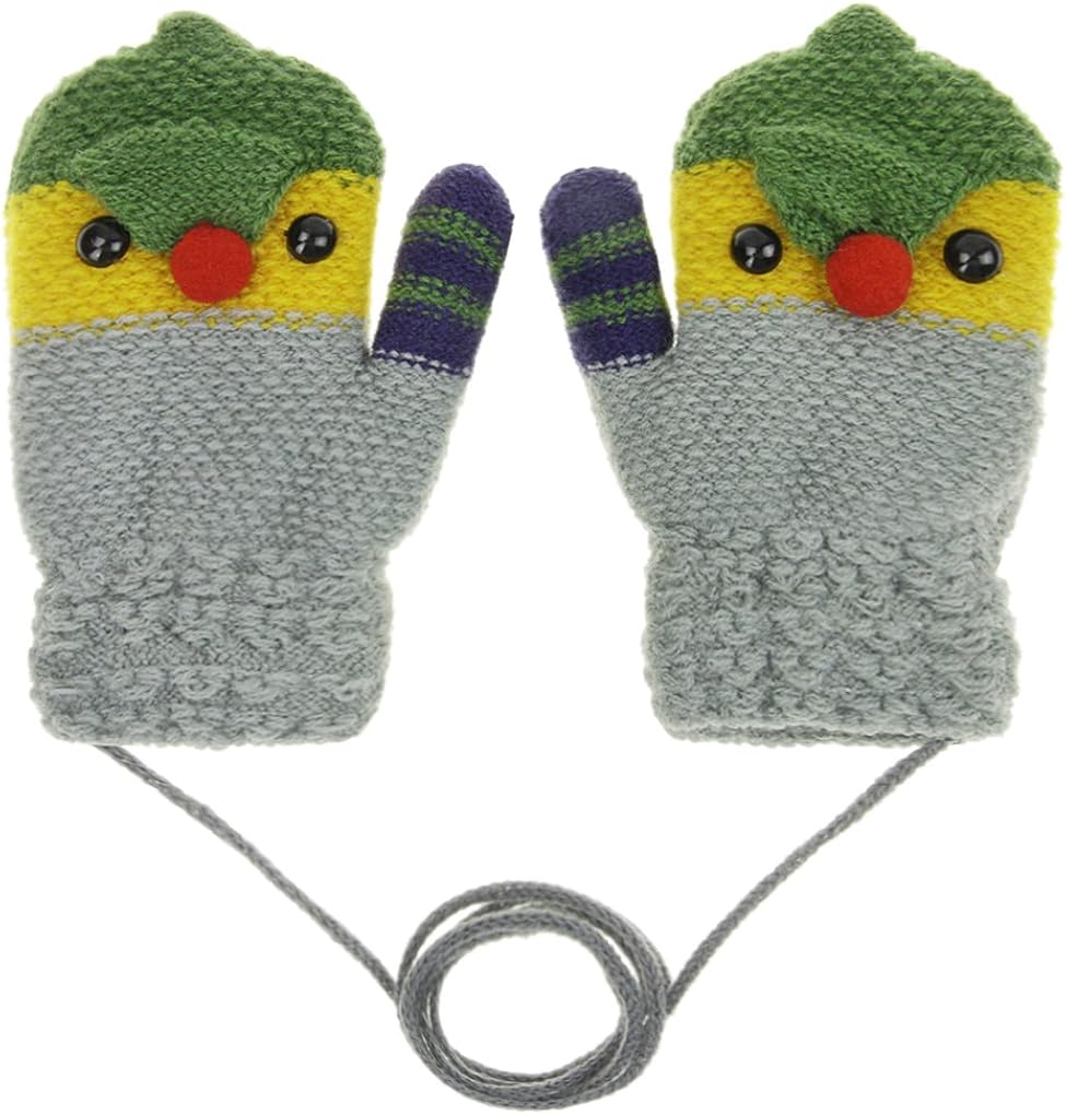 Guanti Bambino Neve Guanti Neve Bambini Unisex - Impermeabili Con Peluche, Dinosauri, Età 1-13 Anni Guanti Neve Bambino