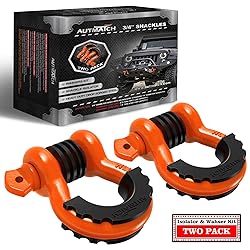 AUTMATCH D Ring Shackle 3/4" Shackles