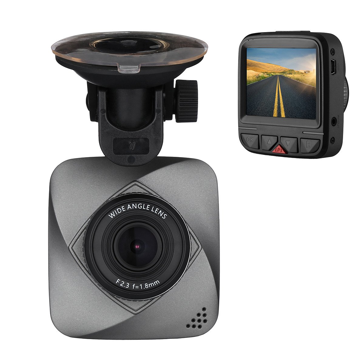 Mini Caméra DV HD – Détection De Mouvement – Mémoire 32 Go – Porte-clés Discret Pour Surveillance Ou Webcam (gris Argent)
