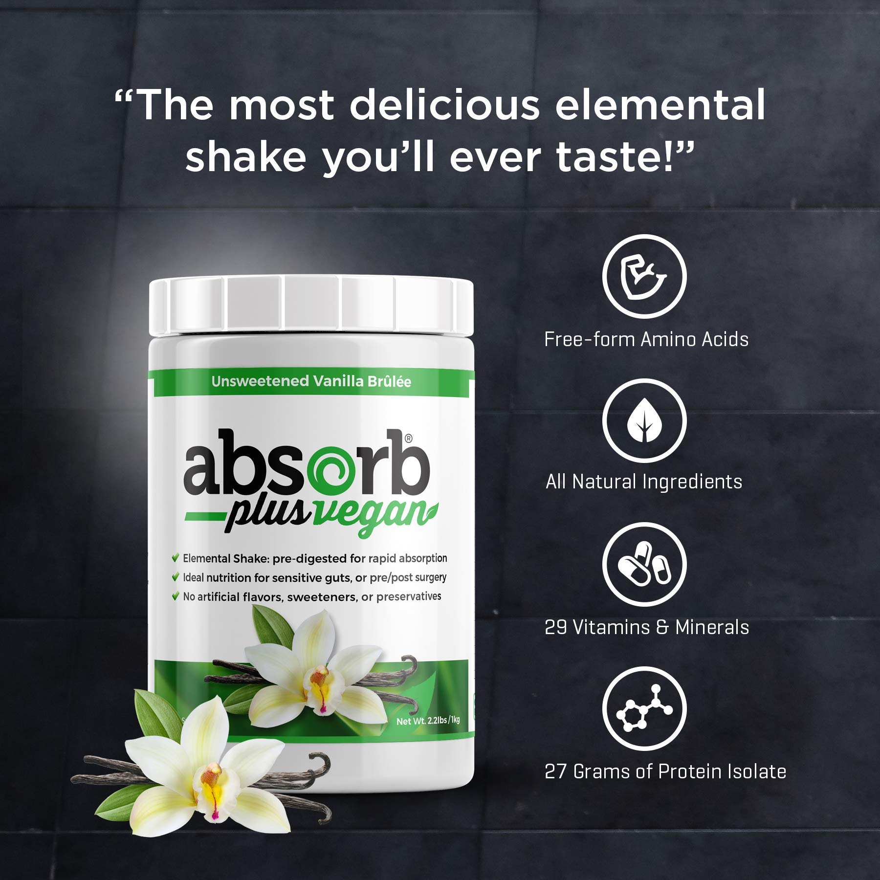 Photo inspiration: Picture Idea: Mua Absorb Plus Vegan Isolate Protein