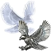 GETRIC Eagle Resin Silicone Mold, Wall Desktop Home Office Decor | 3D Animal Epoxy Resin, Large Animals Statue Making Epoxy Casting Mould Wall Desktop