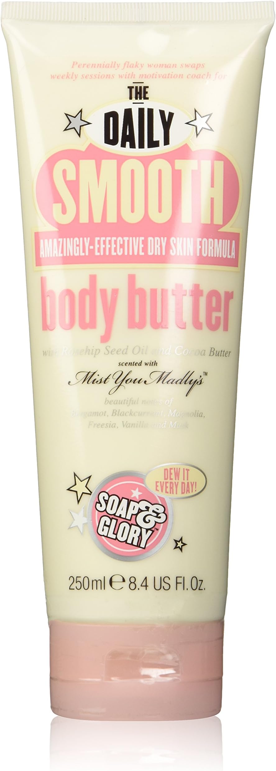 Soap & Glory The Daily Smooth Body Butter 250ml Rosehip Cocoa Butter Mist You